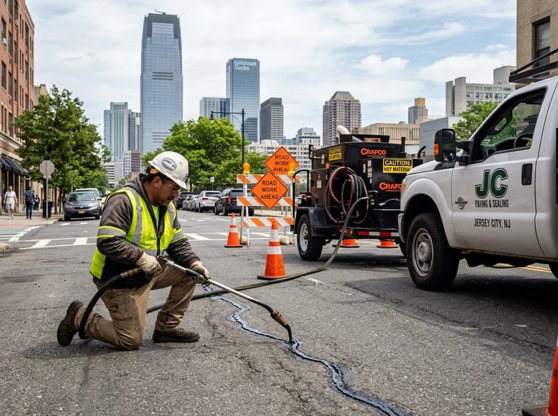 Crack Sealing - Jersey City, NJ