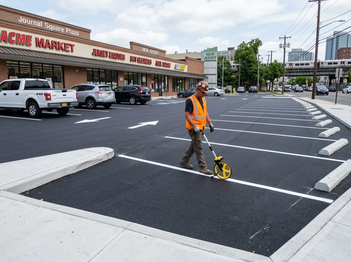 Professional photograph finished parking jersey city nj by Tar Titans of Jersey City