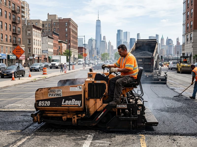 Parking Lot Paving - Jersey City, NJ